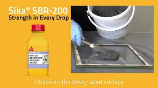 SIKA SBR 200 - STRENGTH IN EVERY DROP  #NASIRNSONS87