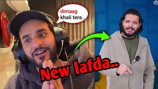 Fukra insaan angry reply to lakshya chaudhary 🔥 New lafda start😳