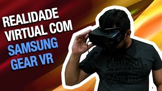 REALIDADE VIRTUAL COM SAMSUNG GEAR VR - MONTANHA RUSSA
