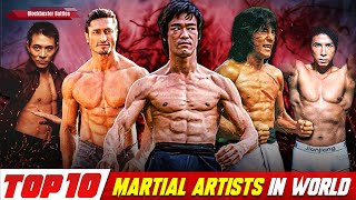 Top 10 Martial Artists In The World 2022, Bruce Lee, Vidyut Jamwal, Jackie Chan, Jet Li, Donnie Yen