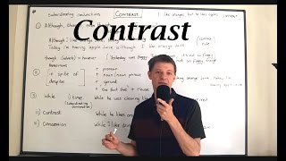 Linking words of contrast