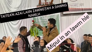 MIZO ICON LALSANGLIANA TAITEA’n  STAGE AH ZAWNGTAH A DAWNG LEH TLAT