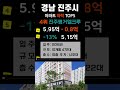 진주 가성비 갑 아파트 순위 탑5. 경남 진주시 최근 거래중 매매가 하락 기준 부동산 전세가 분양권 영끌 갭투자 가격 분양가 저렴한부동산