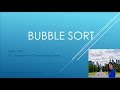 Sorting Arrays (Bubble Sort)