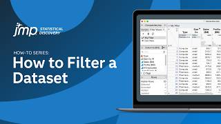 How to Filter a Dataset in JMP
