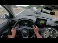 2022 toyota yaris 1.5 vvt ie hybrid 116 ps top speed autobahn drive pov