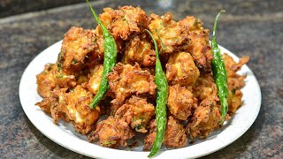 फक्त ५ मिनिटांत बनेल ही कुरकुरीत कोबीची भजी | Kobi Pakoda | Maharashtrian Recipes