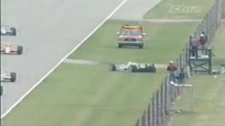 1992 Indianapolis 500:  Crash and spin before the start