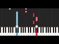 Selena Gomez, Marshmello - Wolves (SLOW EASY PIANO TUTORIAL)