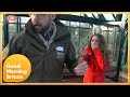 Guest Storms Off After Laura Tobin Accidentally Drops Rare Plant Live On TV | Good Morning Britain