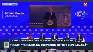 🔴 TRUMP EN DAVOS: \