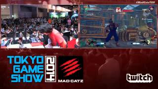 Mad Catz at Tokyo Game Show 2014 - MCZ Tokido vs The World USF4 Exhibition