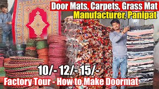 10/- 12/- 15/- Grass Mats, Door Mats, Carpets, Runner, Rugs, Paidan, Manufacturer Wholesale Panipat