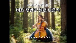 [악어새] 바흐 무반주 첼로 모음곡 전곡 연속듣기/Bach Cello /병원에서 듣기 좋은 음악