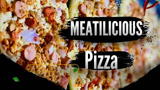 | Meatilicious Pizza 🍕🍗🧀 | K G CAFE | Domino’s Pizza |