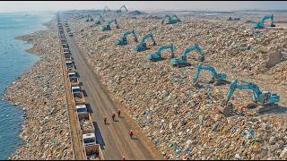 How Mountains Of Plastic Trash Are Recycled Inside Massive Recycling Lines In American