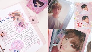 [Army-log#5] Fangirl life | unboxing | YNWA pc | Toploader deco | LY Her pc | photocard | diary deco