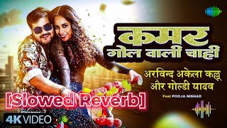#Kamar Gol Wali Chahi | #Slowed Reverb | #Arvind Akela Kallu | #Goldy Y | #Pooja N | #Bhojpuri Song