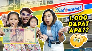 TANTANGAN BELANJA 1.000 DI INDOMARET DAPAT APA⁉️😱