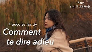 [1hour] Comment te dire adieu - Françoise Hardy (1시간 반복 재생) | cover by. Jahyun Baek