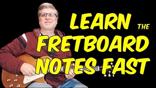 Learn the Notes on the Guitar Fretboard FAST | Simple Music Theory for Guitar