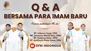 Kami Ingin Berkarya di Wilayah Pedalaman! | Q & A bersama para Imam Baru Fransiskan Indonesia