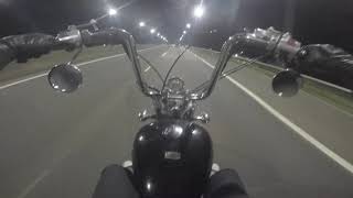 Night Ride Honda Shadow 600cc