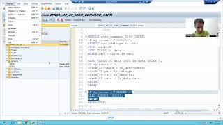9 - Module Pool Programming - Screen Painter Part4