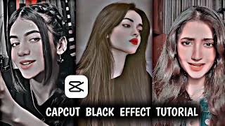 New Trending Black Effect Video Editing in Capcut App || Black Effect Tutorial || Capcut Edit
