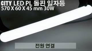 씨티전기 LED PL 돌핀 30W