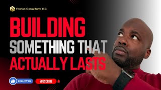 The Masterclass Replay | Building Something That Actually Lasts
