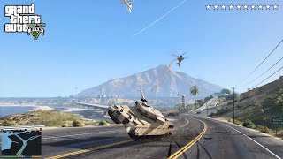 GTA 5 - Trevor's Ten Star Tank Rampage! (RDE 4.0.1)