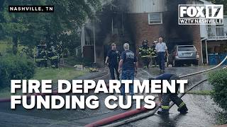 Mayor's proposed budget cuts funding to fire department amid a growing Nashville