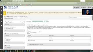 How to find courses in the catalog
