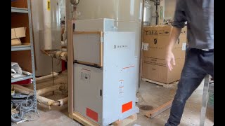 How to Install HVAC Friedrich Vertical Package Unit Install! (VHA18k) Vertipak