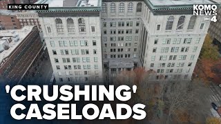 Prosecutor asks King County Council for resources to fix 'crushing' caseloads
