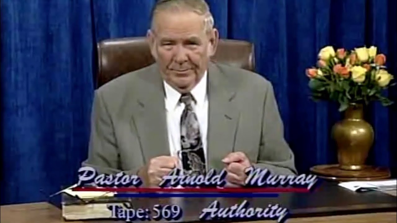 Authority - Pt.2 - Pastor Arnold Murray - YouTube