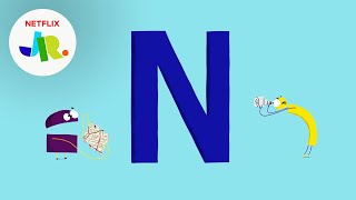 Letter N | StoryBots ABC Alphabet for Kids | Netflix Jr