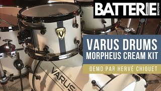 VARUS DRUMS – MORPHEUS CREAM KIT - Demo | Batterie Magazine # 196