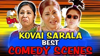 Kovai Sarala Best Comedy Scenes | Best Comedy Scenes | The Return Of Rebel, Kanchana, Vedalam