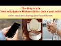 Your Cell Phone Is 10 Times Dirtier than a your Toilet