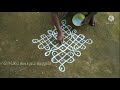 ముత్యాల ముగ్గులు 9x1 dots muggu easymuggulu rangoli kolam dotkolam chukkalamuggulu muthyalamuggulu