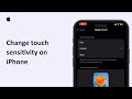 How To Change Touch Sensitivity On iPhone 2025 | Adjust iPhone Screen Sensitivity Settings