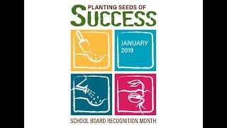 School Board Recognition Month 2019