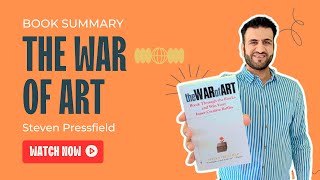 The War of Art by Steven Pressfield - Book Summary Explained In 2 minutes | FastAndCurious.art