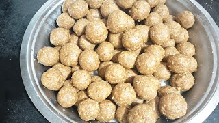 विंटर स्पेशल मेथी के लड्डु की रेसिपी। healthy Methi ke Laddu ki recipe. મેથી ના લાડવા ની રેસીપી