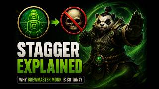 Why Brewmaster Monk NEVER Gets One-Shot | Stagger Explained (WoW)