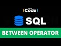 Between Operator In SQL Explained | Between Operator Tutorial In SQL| SQL For Beginners | SimpliCode