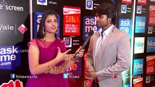 Sai Dharam Teja At Red Carpet SIIMA 2015 Awards | Telugu