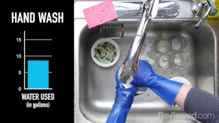 Does a dishwasher use less water than washing dishes by hand?